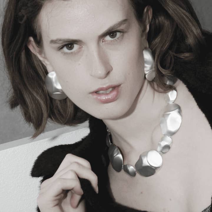 Dansk Copenhagen - Wholesale Stud/Post Earrings - Alaya IN:STORE Obelisk Post Earring Silver Plating3