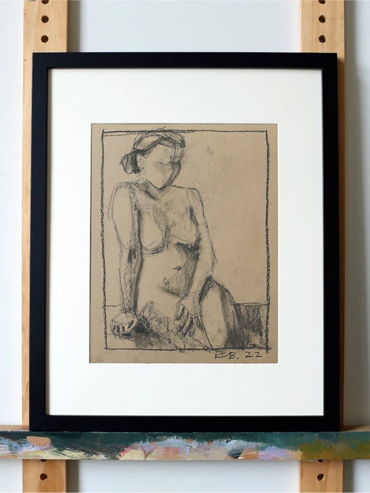 Figure Drawing V Print for wholesale by Katherine Corden Art