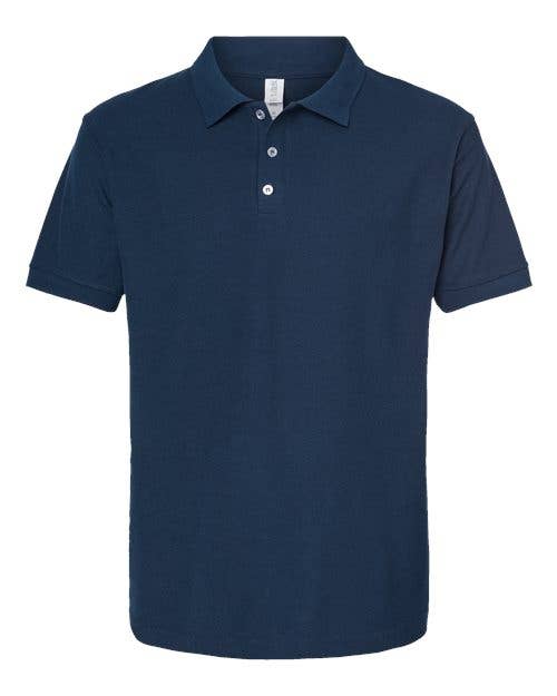 Total Apparel - Wholesale Polo - Men's - Tultex Men's 50/50 Sport Pique Polo | 50/50 Deco Ready | 4008