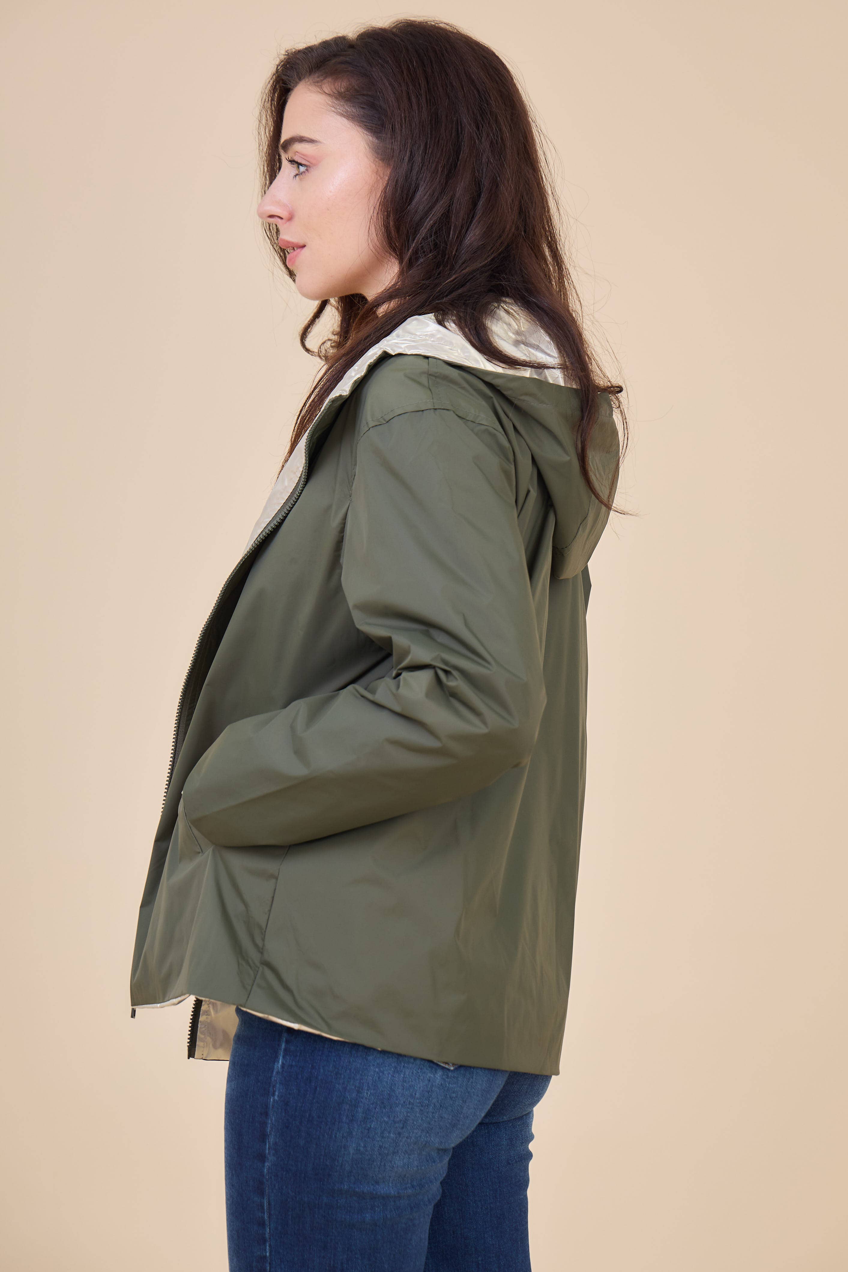 Escandelle Paris - Vendita all'ingrosso Parka - Donna - Parka corta reversibile1