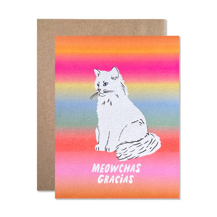 Hartland Cards – wholesale Thank you card – Thank you / Meowchas Gracias0