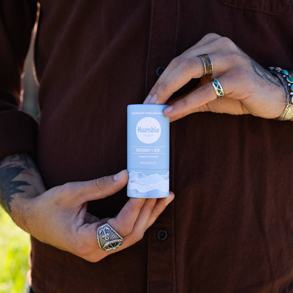Humble Brands, Inc. - Wholesale Deodorant - Unisex - Rosemary & Mint Original Plastic Free Deodorant3