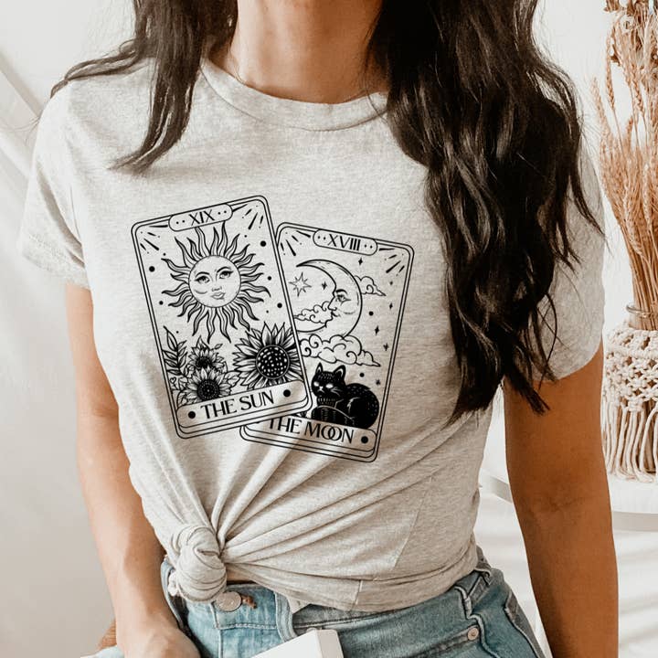 Tarot Cards T-shirt for wholesale by Solara Boutique