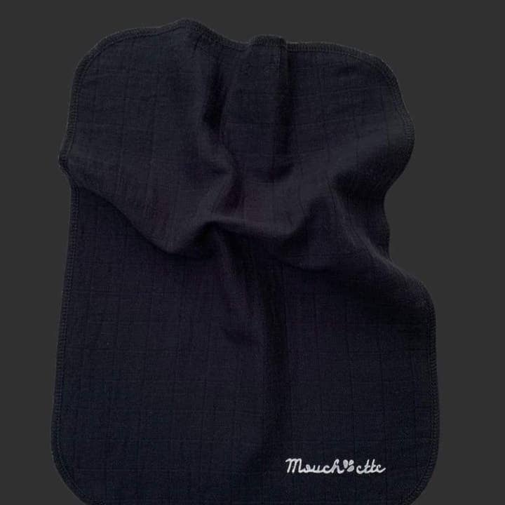 Mouch'ette – Großhandel Gesichts- & Körpertücher – Mouchette - Handtuch „das Original“//Ebenholz