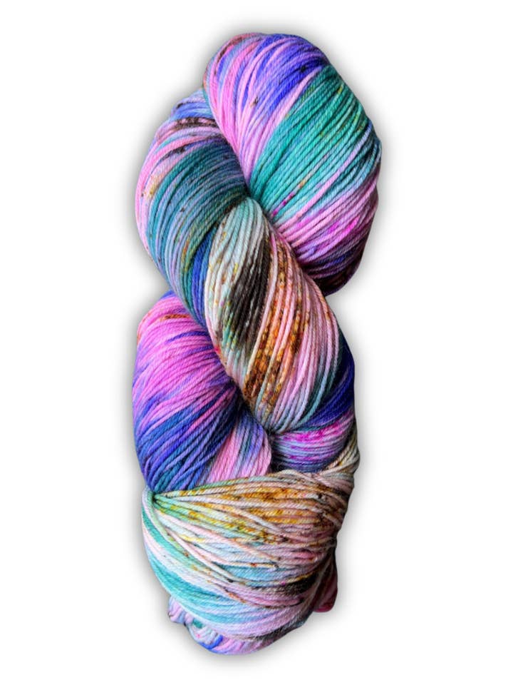 Hand-Dyed Merino Wool Yarn - Soft and Durable Yarn for Knitting and Crocheting | Indie Dyed Merino Wool | Fingering | Silent Lucidity for wholesale by Honey and Clover Knits, LLC