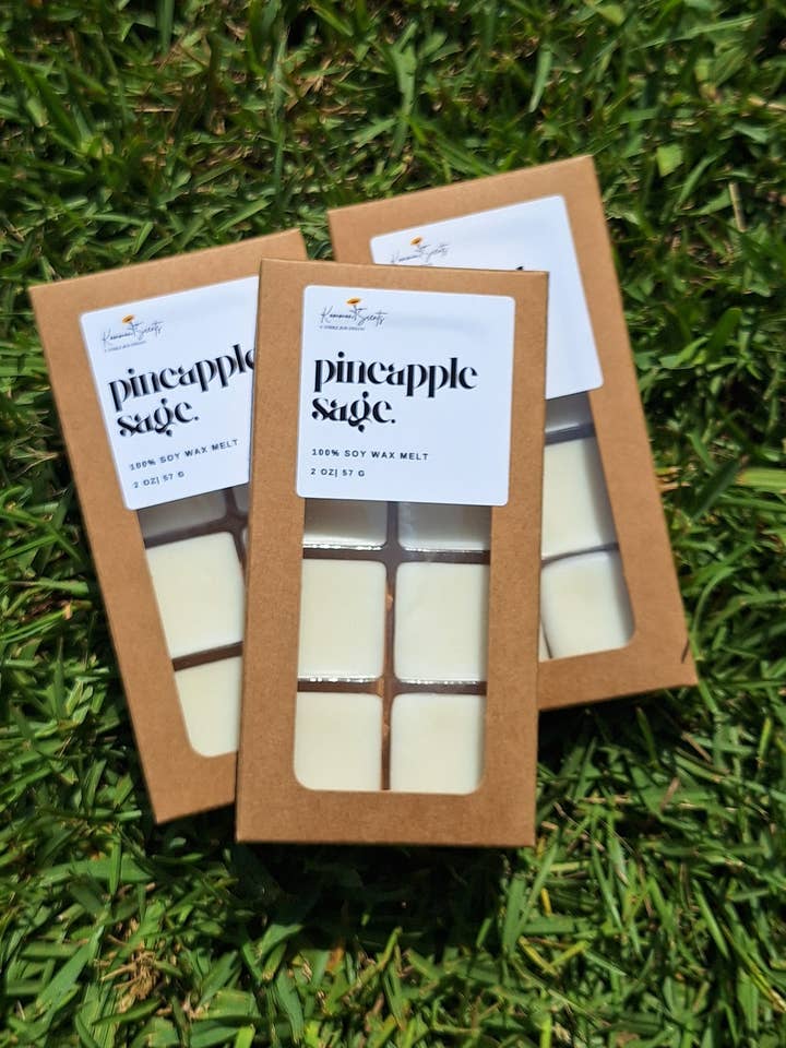 Ananas salvia vax smält för wholesale av Kommon Scents Candle & Bath Co