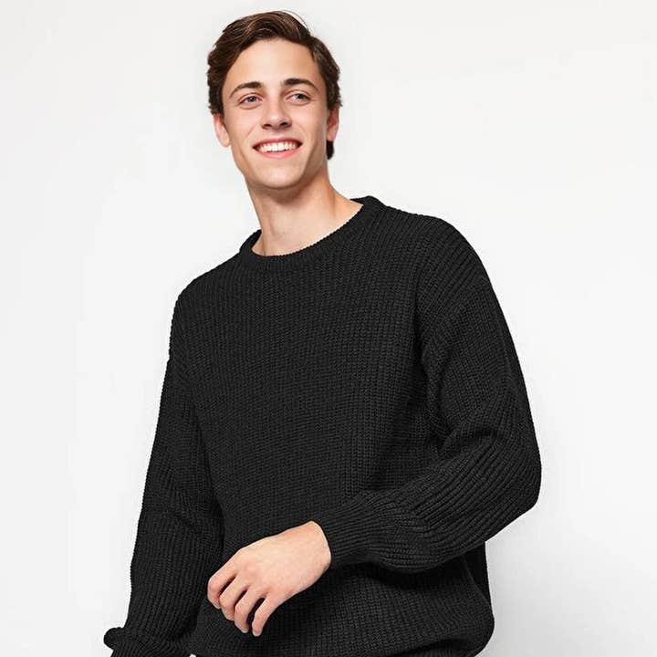 Trui met ronde hals voor wholesale door WOVCOR