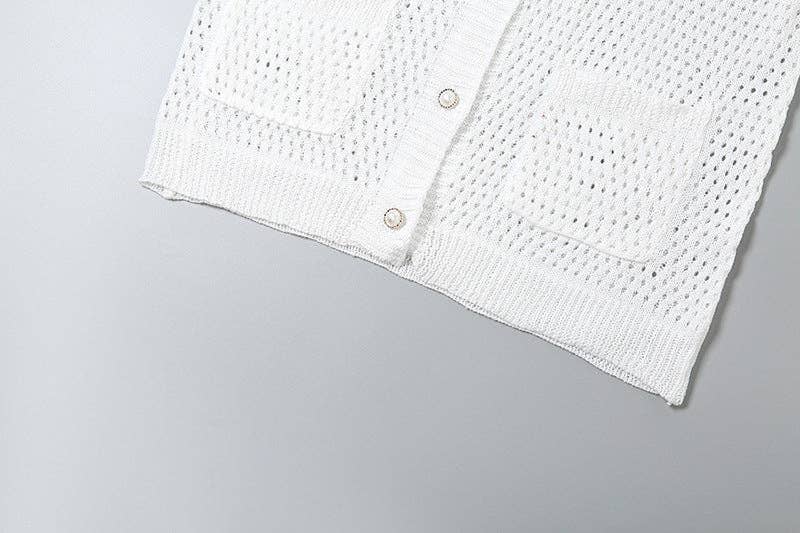 MB Fashion Wholesale - Wholesale Top & Short Set (NOT Loungewear) - Women's - MB FASHION Knit Cardigan and High Waist Shorts Set 3071 LY14