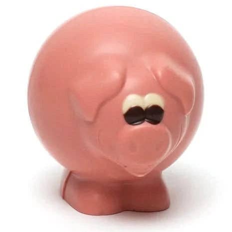 The Belgian Chocolate Makers - Wholesale Chocolate - White chocolate pig 130g0
