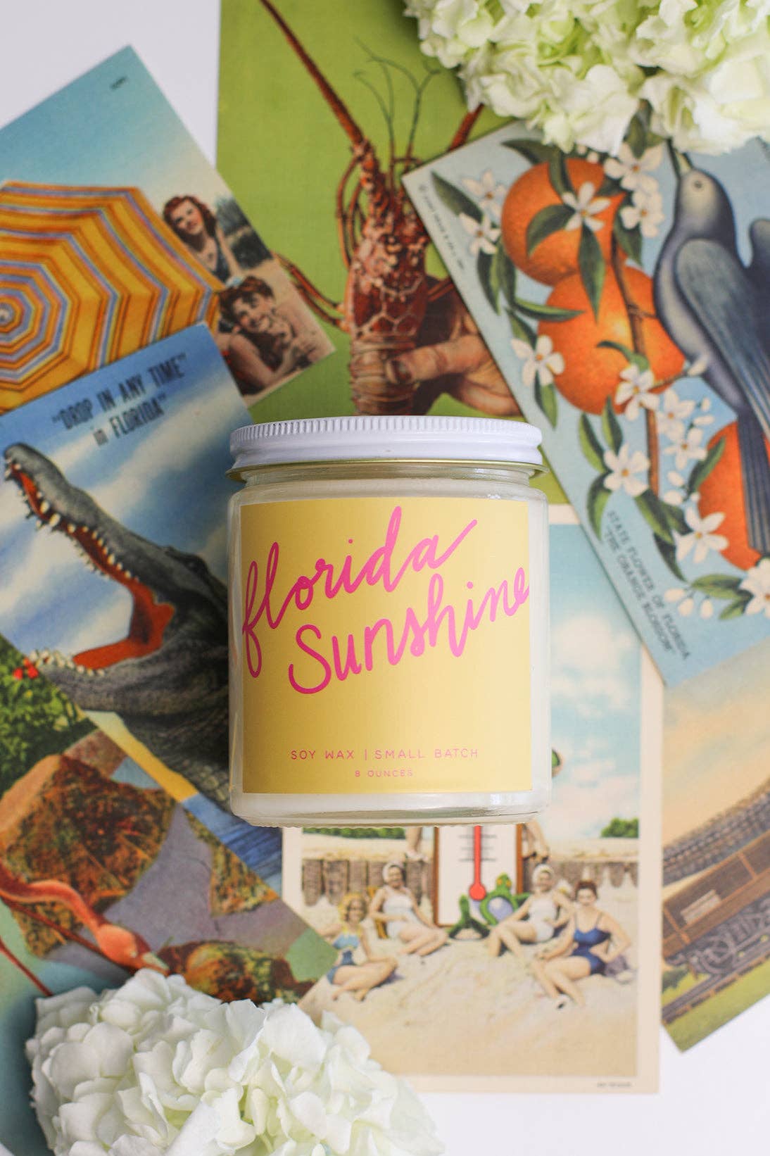 Poured Goods - Wholesale Jar/Filled Candle - Florida Sunshine - Florida Candle1