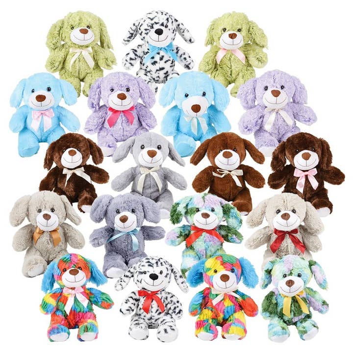 13" DOG ASSORTMENT - LLB Plush Toys for wholesale by La Luna Bella - Toys