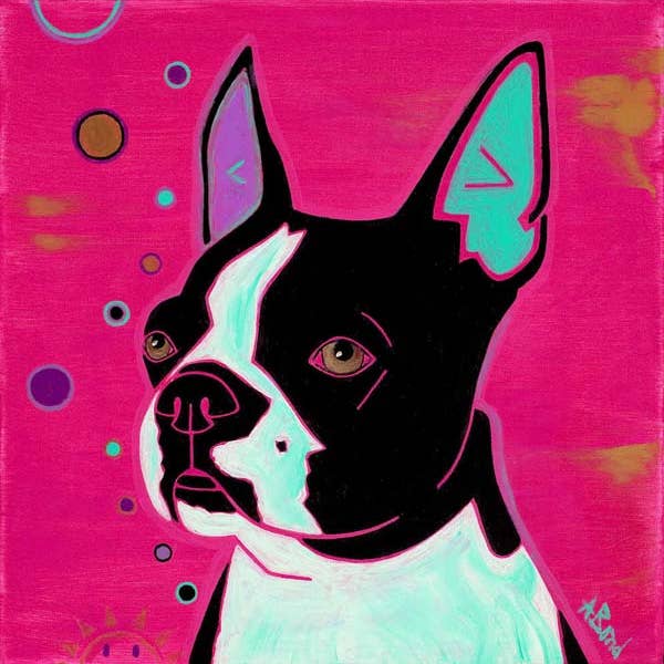 "All American Sweetheart"- Limited Edition MATTED Print for wholesale by Angela Bond Art