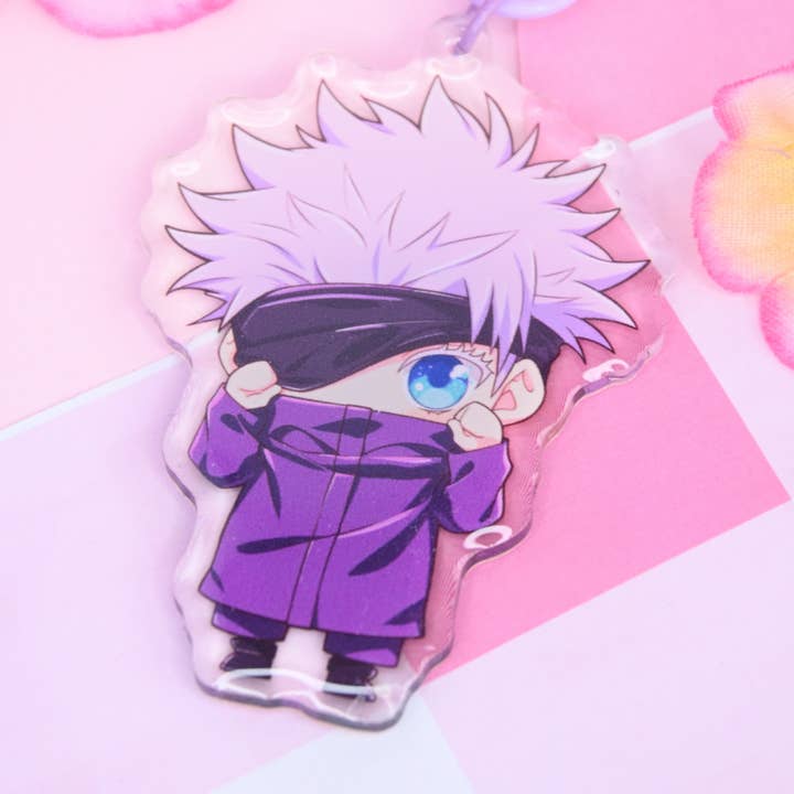Gojo JJK Jujutsu Kaisen Acryl-Schlüsselanhänger Anime Manga für den Großhandel von Kawineko