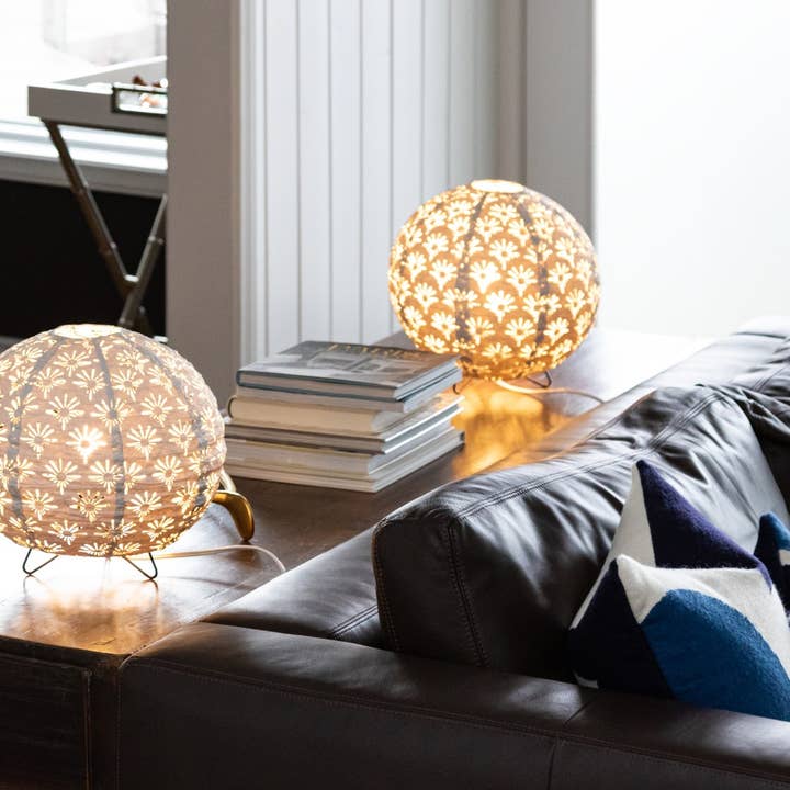 Allsop Home & Garden - Wholesale Accent/Desk Lamp - Stella Solace Indoor Table Lamp - 12" Globe Deco7