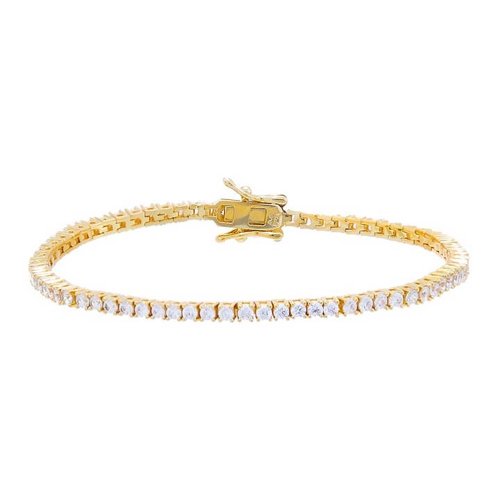 Classic Tennis Bracelet for wholesale by By Adina Eden