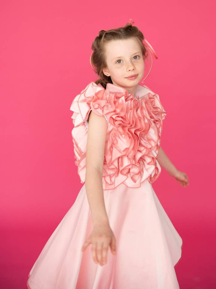 Pearl Coral Dress for wholesale by Amelie et Sophie