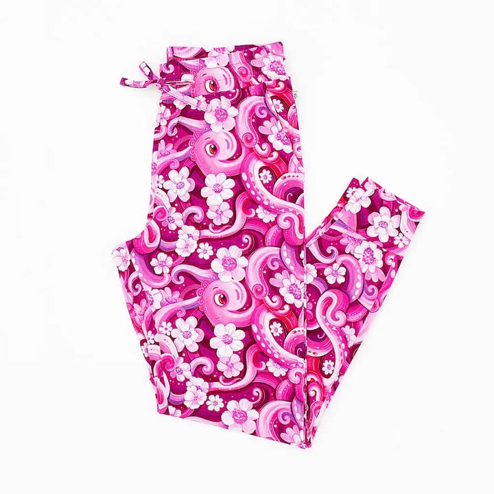 Dreambly Me - Wholesale Sleepwear Bottom - Women's - Inky the Octopus Women's Pajama Pants8