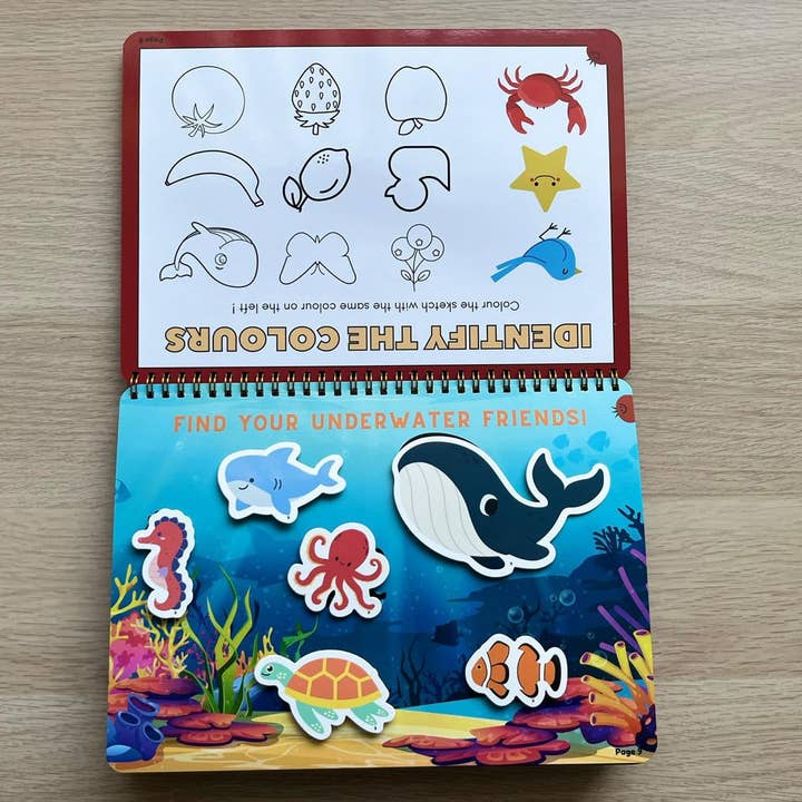 Tiny Walkers - Wholesale Coloring & Activity Book - Kids & Baby - Tiny Walkers Busy Book for Kids - 1st Edition !5