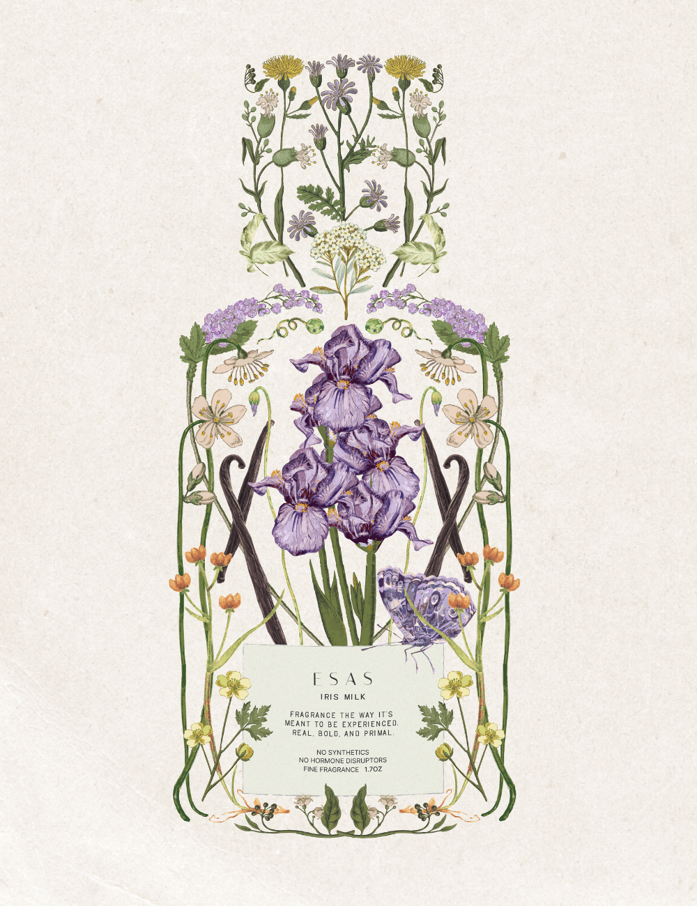 ESAS - Wholesale Perfume/Eau de Toilette - Iris Milk Organic Eau de Parfum– Velvety Iris & Vanilla Musk7