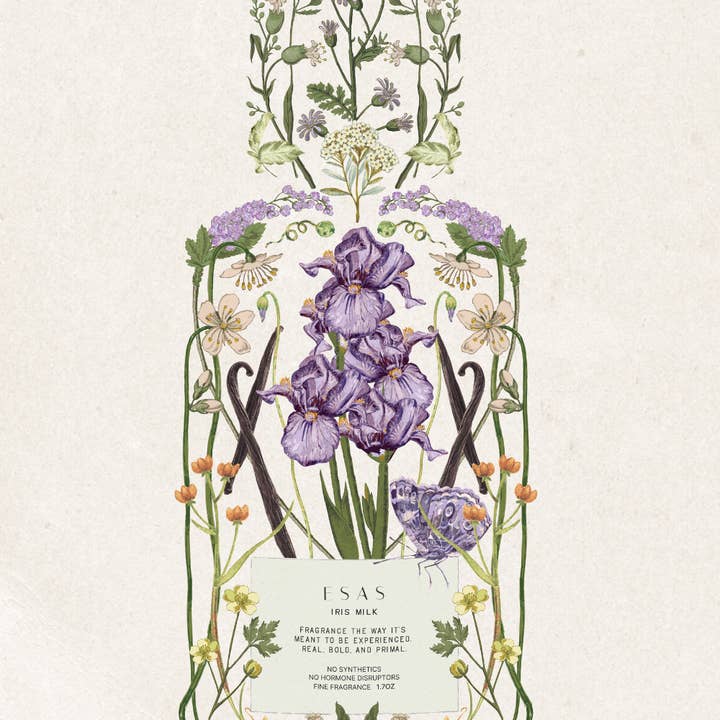 ESAS - Wholesale Perfume/Eau de Toilette - Iris Milk Organic Eau de Parfum– Velvety Iris & Vanilla Musk7