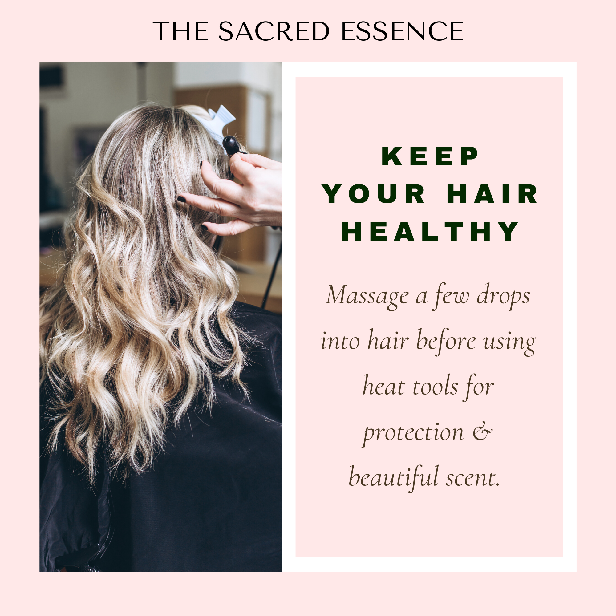The Sacred Essence - Wholesale Hair Serum - DIVINE - Super Lightweight Full Spectrum Hair Serum6