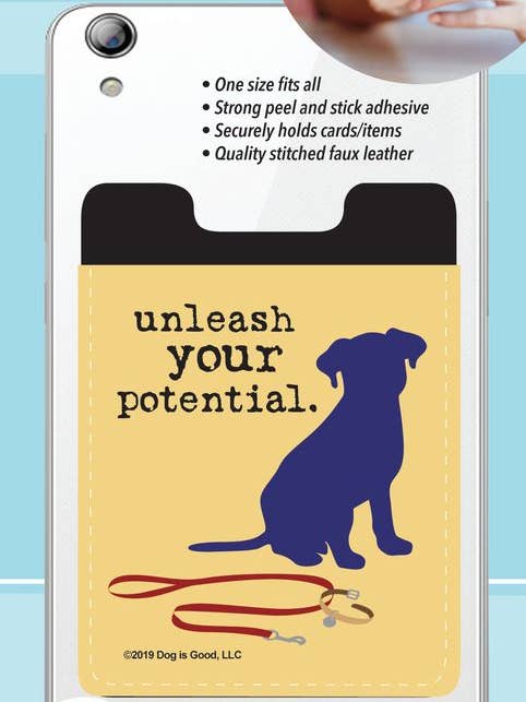 Unleash Your Potential Phone Pocket for wholesale by Enjoy It LLC