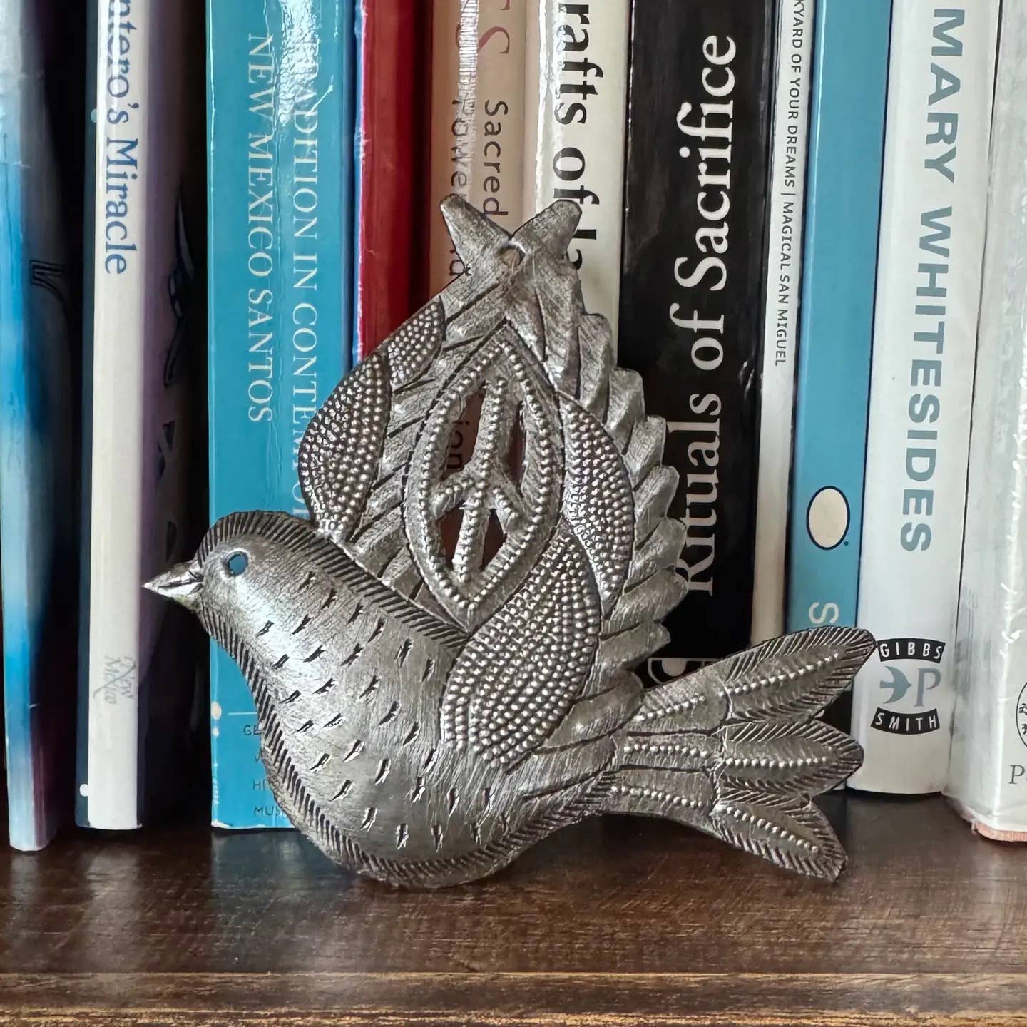 Haiti Fair Trade~ It's Cactus - Wholesale Christmas Decoration - Dove of Peace, Handmade Christmas Ornament, Fair Trade 4"x4"5