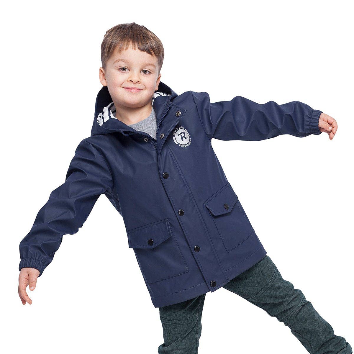 Rokka & Rolla - Wholesale Raincoat - Kids - Boys' Waterproof Rain Coats Rubberized Jackets1