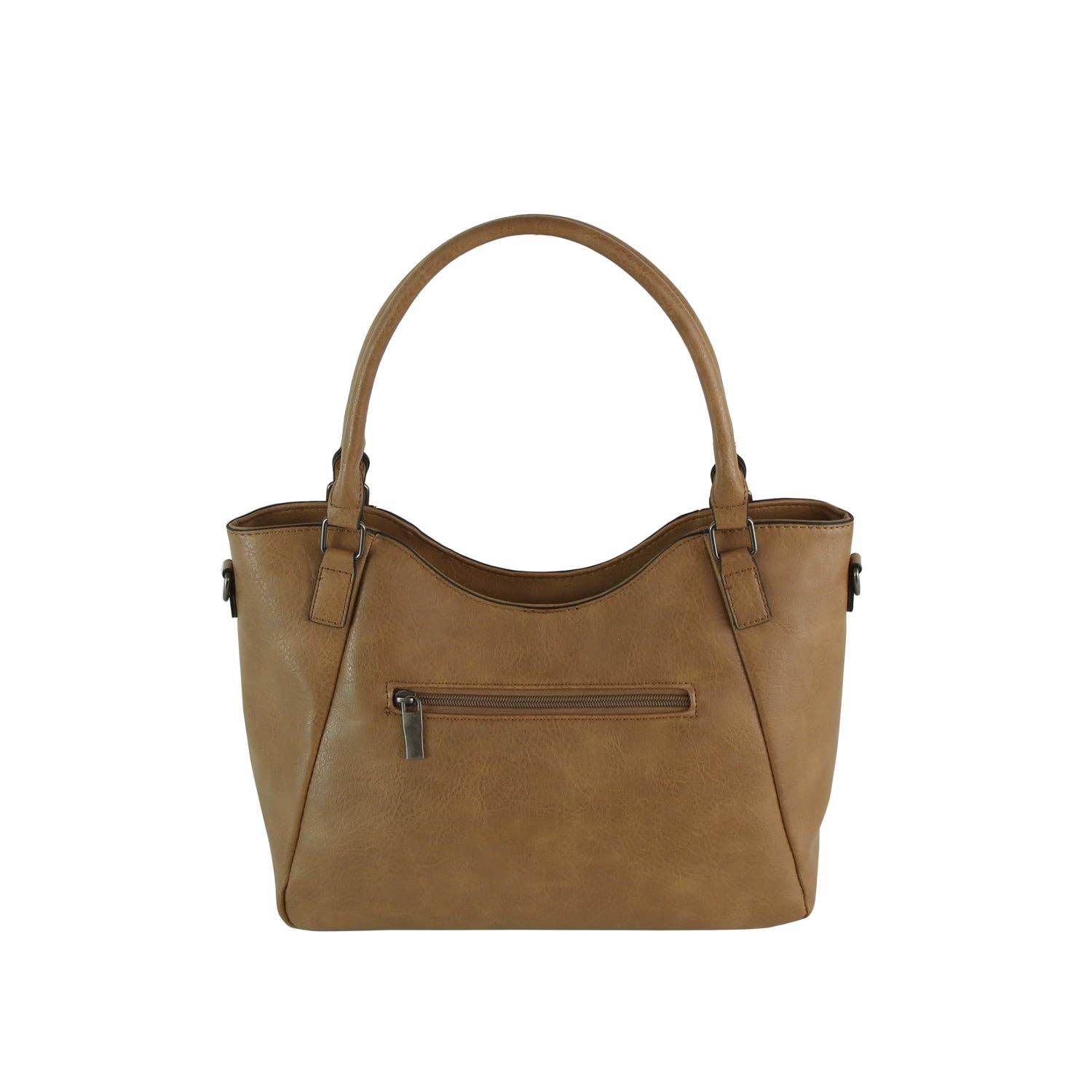 Handbag Factory Corp - Wholesale Shoulder Bag - Women's - Whipstitch Tassel Bead Accented Shoulder Tote6