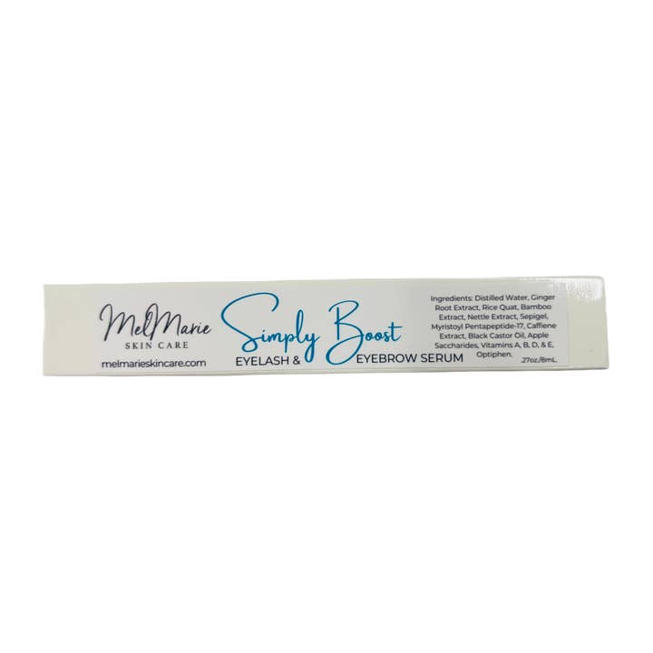 Simply Boost Eyelash Serum for wholesale by MelMarie Skin Care