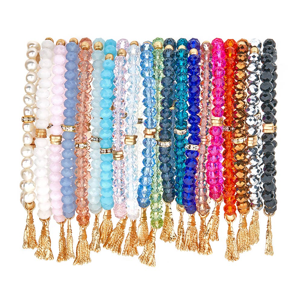 Fornash - Wholesale Beaded Bracelet - Single Strand Zoe Stretch Bracelet7