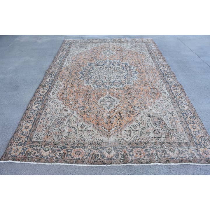 Traditionell distressed ullmatta - Handvävd elegans för wholesale av Anatolia Loom