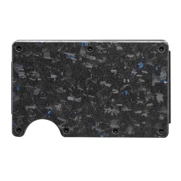 LORNE FORGED CARBON WALLET I MATTE BLUE for wholesale by LA ENVIRO