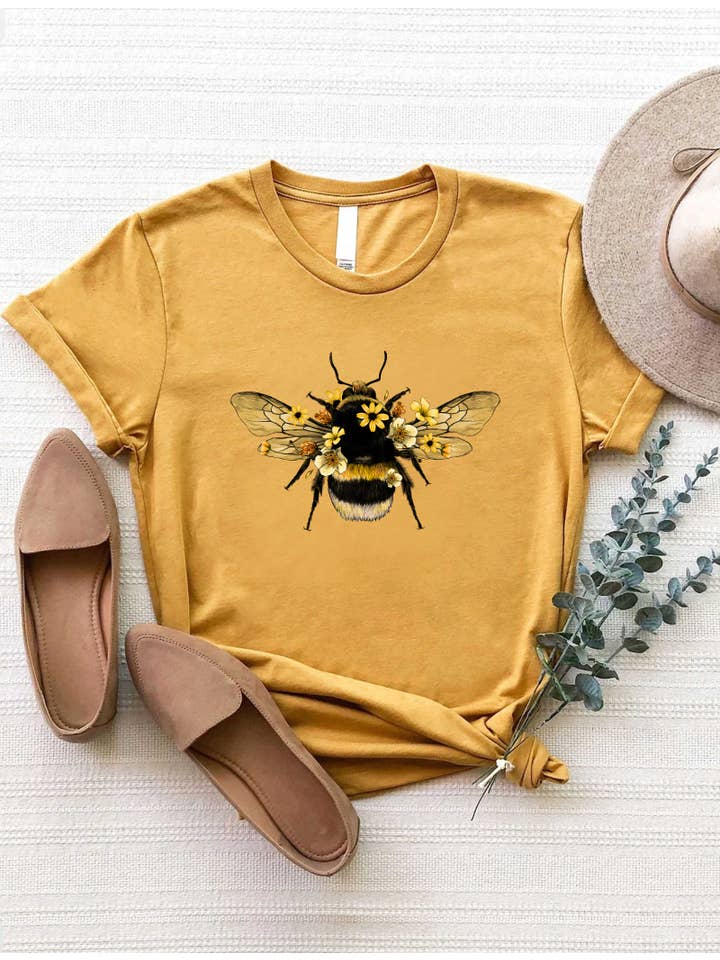 PINK NABI - Wholesale T-Shirt (Graphic) - Women's - Bumble bee1