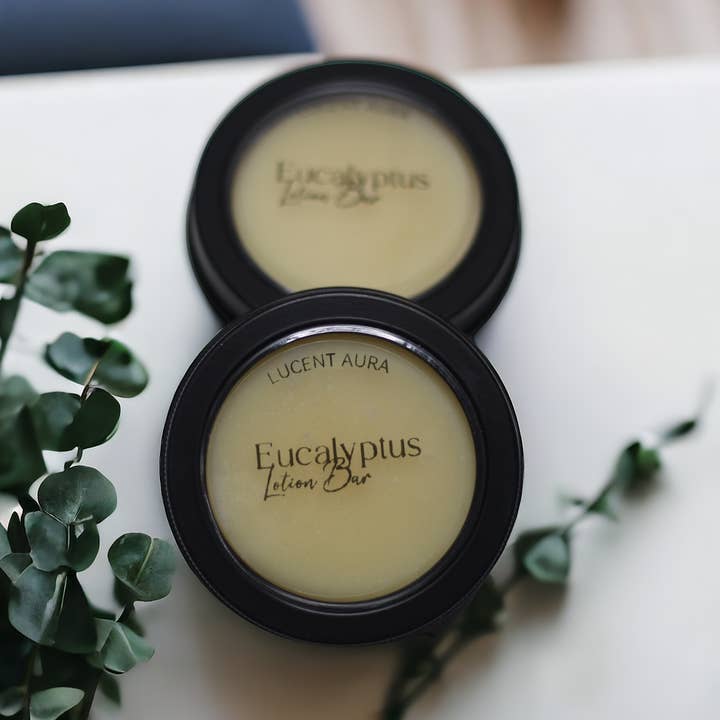 Eucalyptus Lotion Bar for wholesale by Lucent Aura