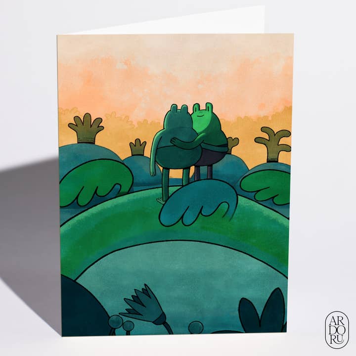 Love Card - "Frog Vine" for wholesale by ArdorU
