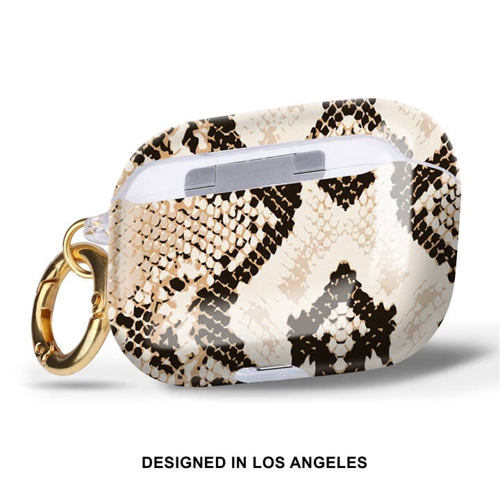 Ellie Rose - Vente Étui pour écouteurs/casque – femme - Étui pour AirPods Pro - Peau de serpent9