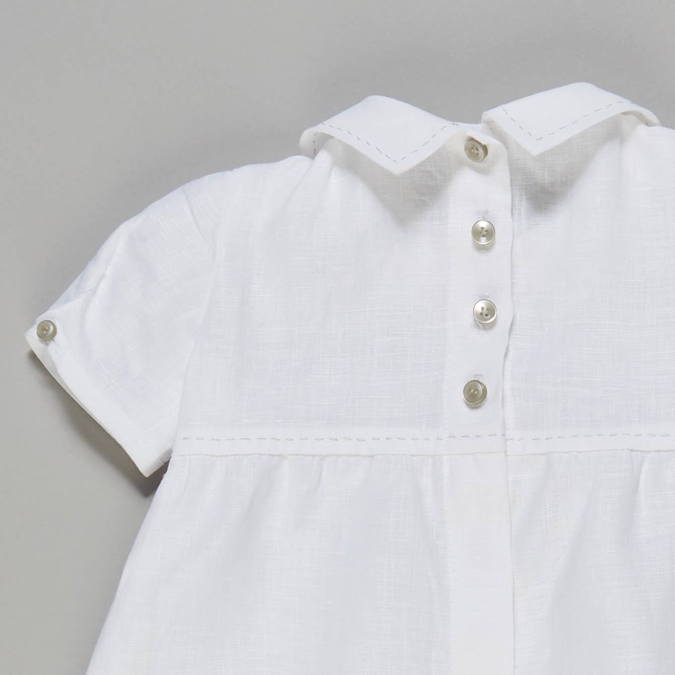 SEIDENWEISS - Wholesale Clothing Set - Baby - Baptism Set Linen Paul5