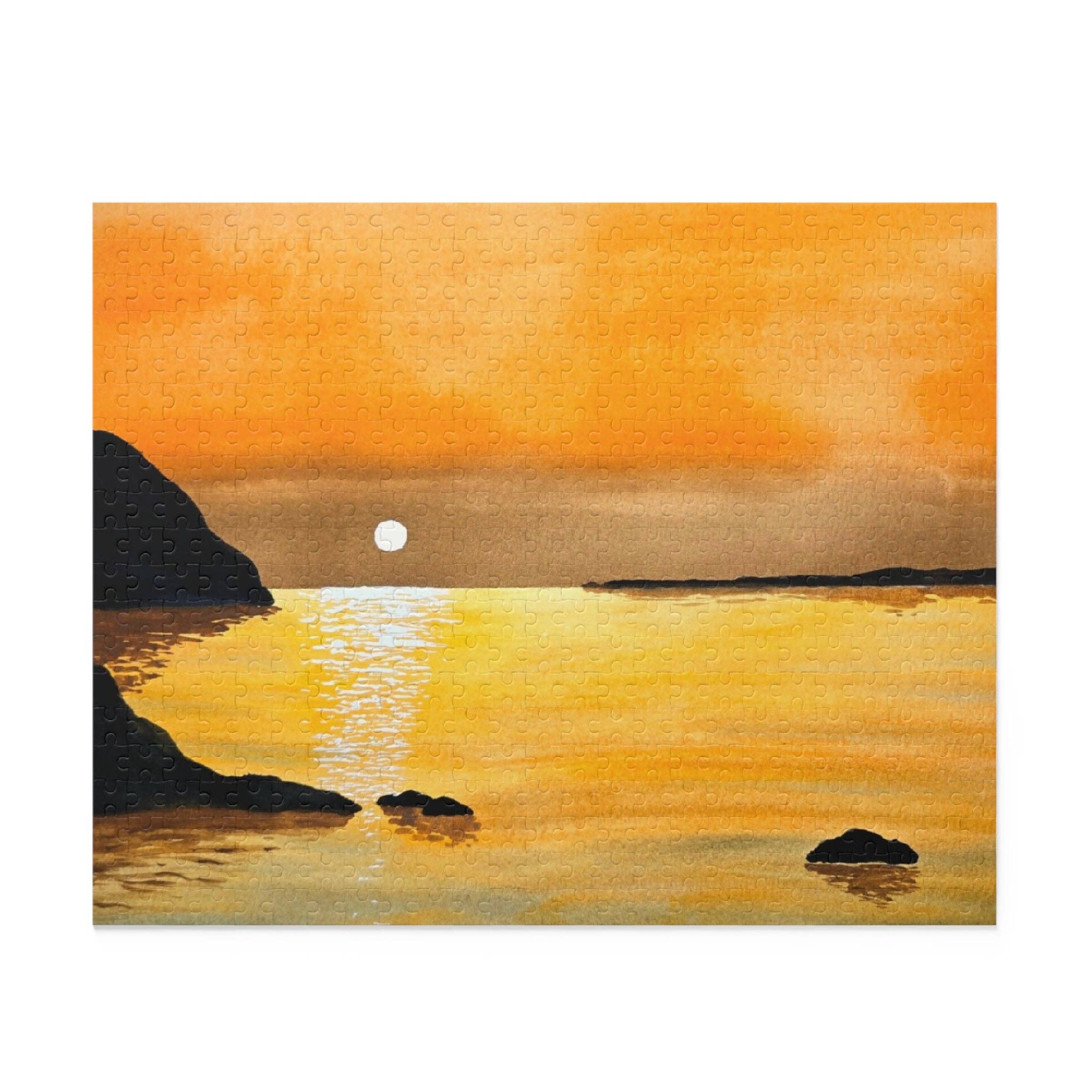 SanBCreative - Wholesale Puzzle - Adult - Coastal Calm Jigsaw Puzzle Bundle (2 × 500-Piece Puzzles)3