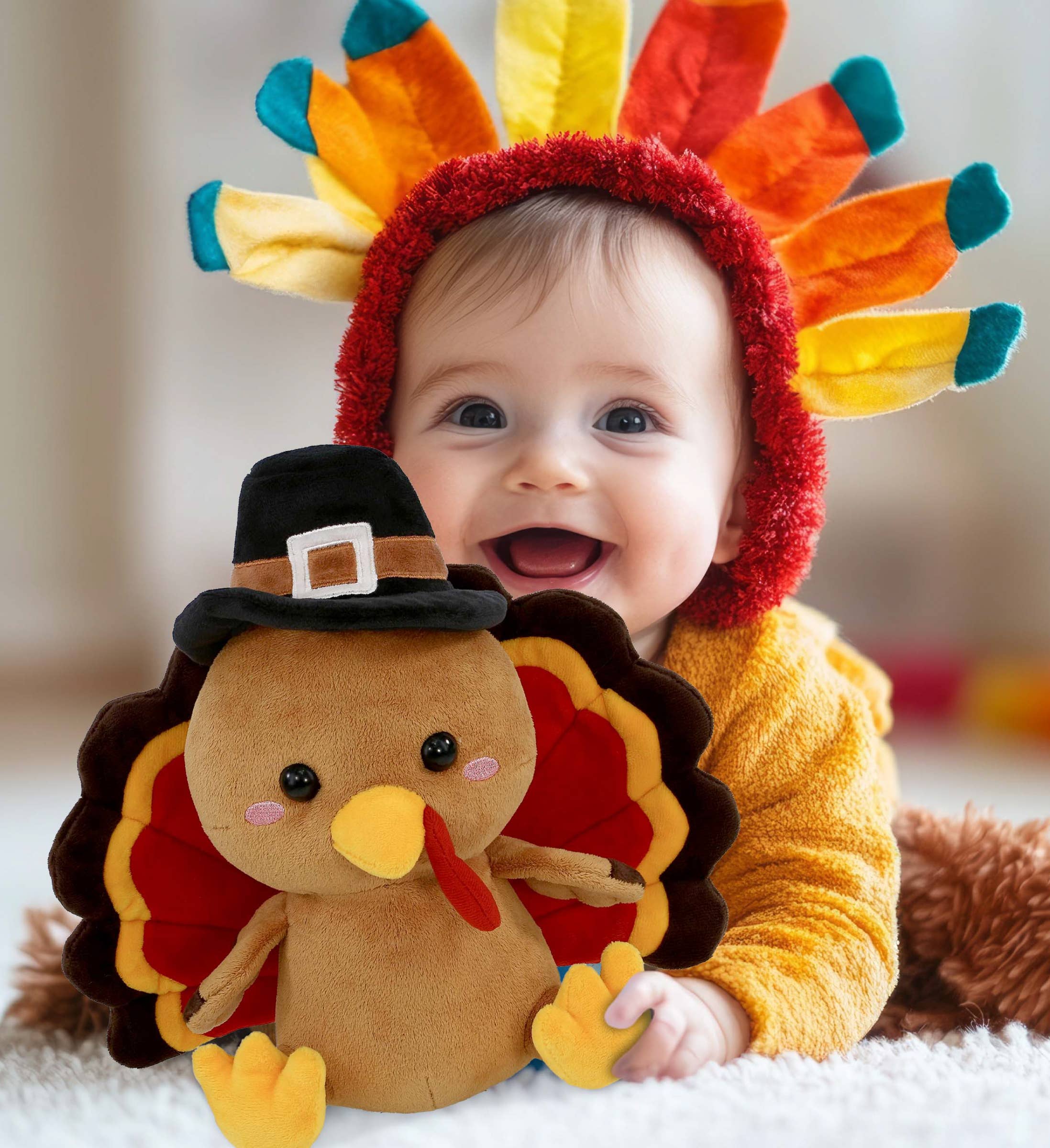 Cota Global - Wholesale Stuffed/Plush Toy - Kids & Baby - Plush - Turkey 10"1