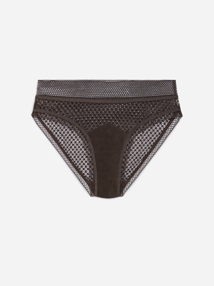 Bella Brief | Turkish Coffee for wholesale by Else Lingerie
