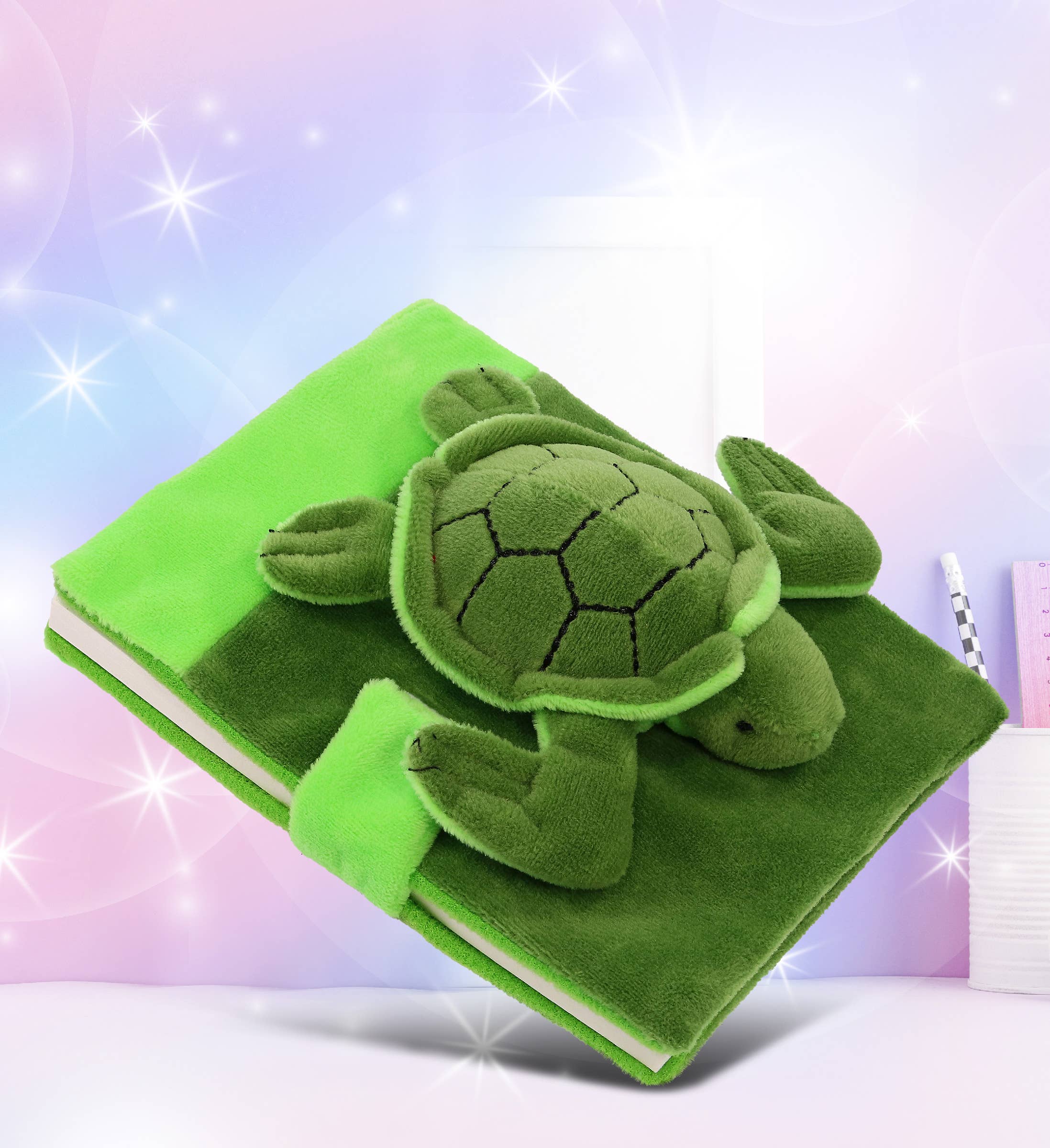 Cota Global - Wholesale Stuffed/Plush Toy - Kids & Baby - Plush Notebook - Sea Turtle4
