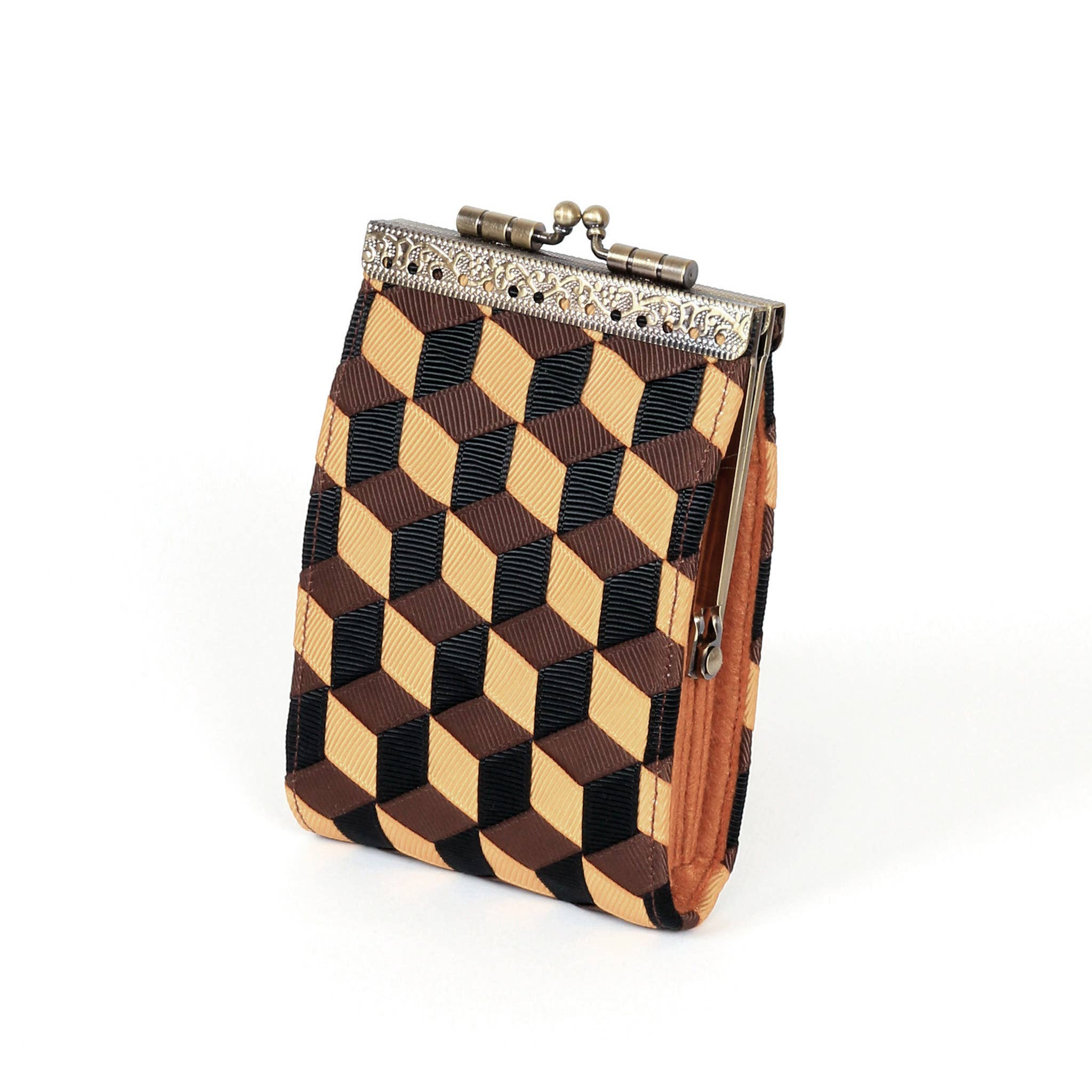 Cathayana – Großhandel Kartenetui – Damen – Kartenetui mit gewebtem Band, Kreditkartenetui für Damen