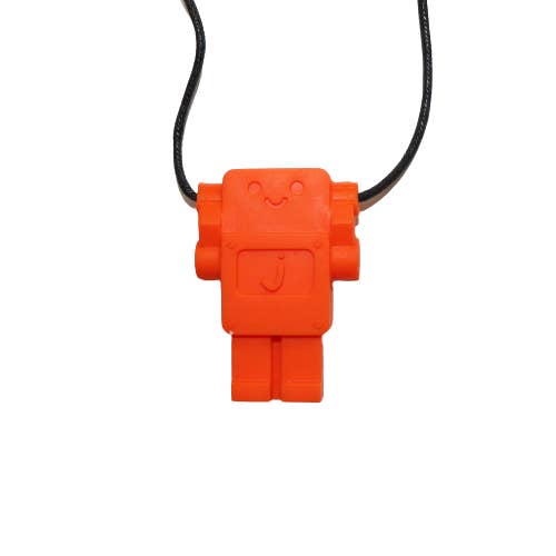 Robot Pendant- Chewing Necklace for wholesale by Mountain Breeze Distribution