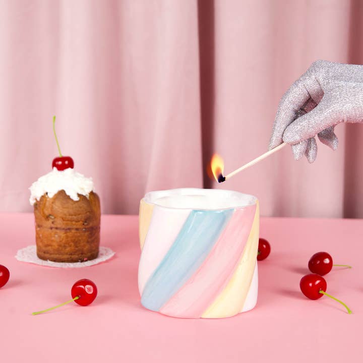 L'expressionist - Wholesale Jar/Filled Candle - Marshmallow candle5