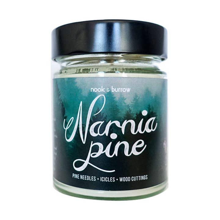 Narnia Pine | candle for wholesale by Nook & Burrow