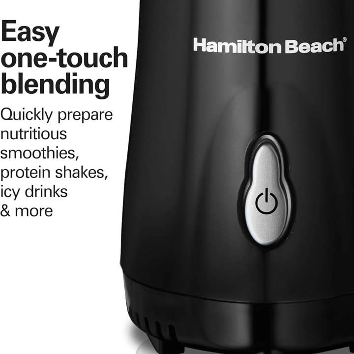 JupiterGear Home - Wholesale Blender - Hamilton Beach Personal Portable Blender w Travel Lid