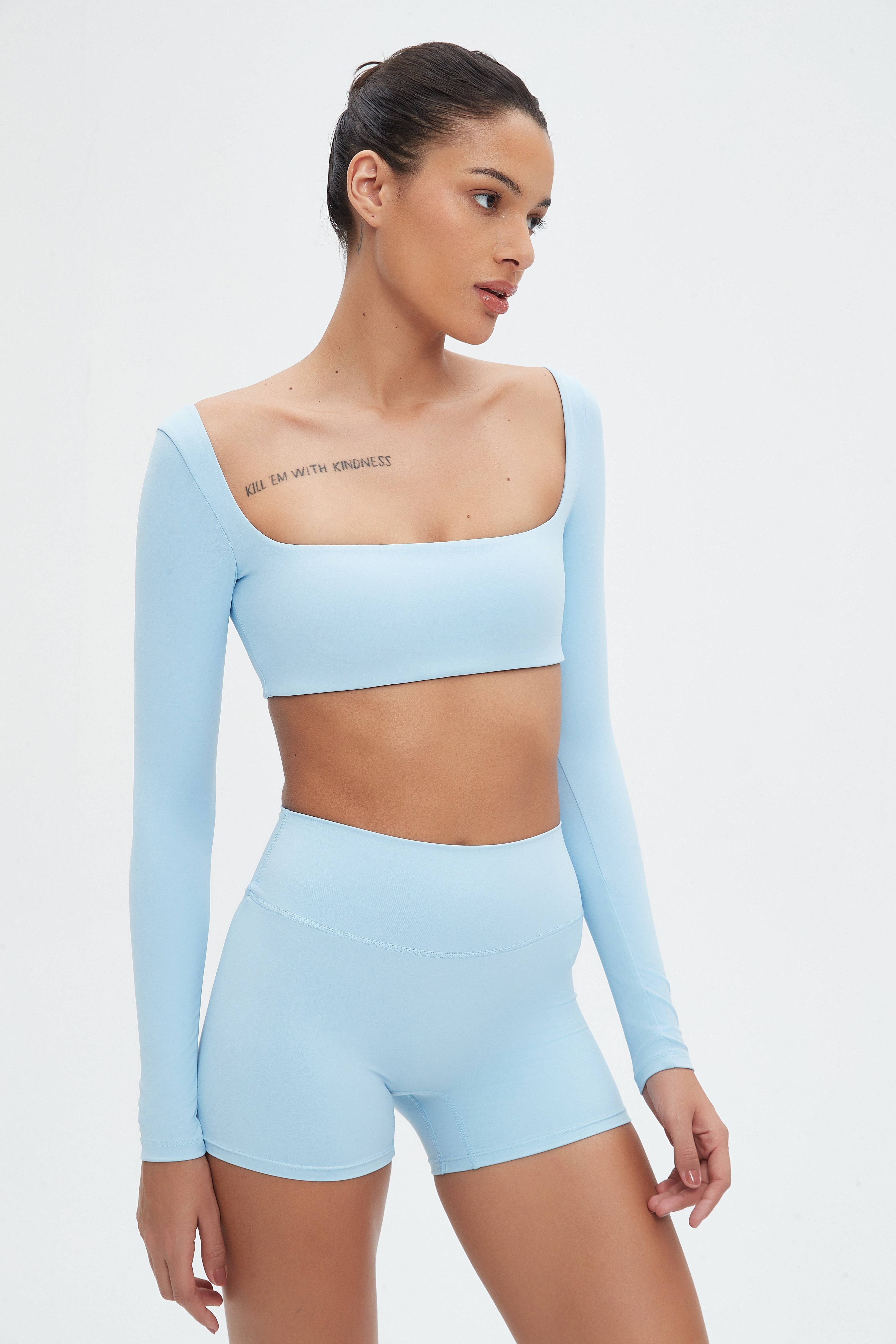 Mantra Active - Wholesale Athletic Shorts - Women's - Nikki SoftBalance™ High-Waisted Active Shorts4