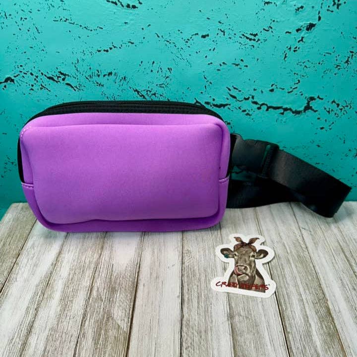 Crazy Heifers Wholesale - Wholesale Belt Bag - Women's - Neoprene Belt Bags- Solids8