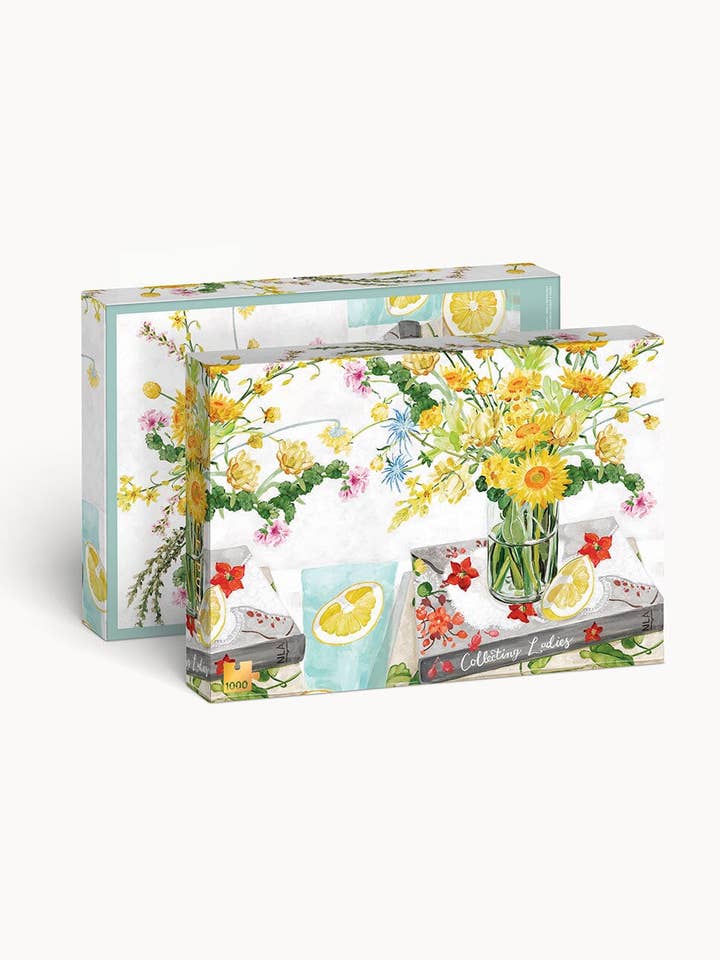 Native Wildflowers 1000pc Puzzle for wholesale by Bespoke Letterpress